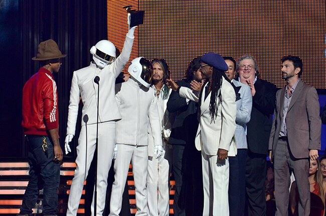 Daft Punk Grammy 2014 650e